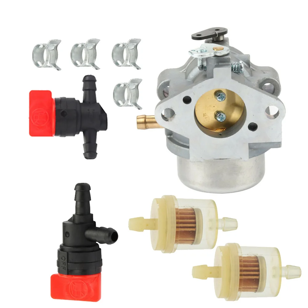 

Tools Carburetor Kit Accessories Fuel Filters For John Deere AM132119 Switch valves Clamps Durable