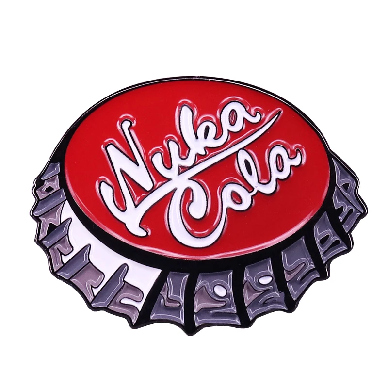 Оригинальные запоминания для видеоигр Fallout в стиле Nuka Cola|Броши| |