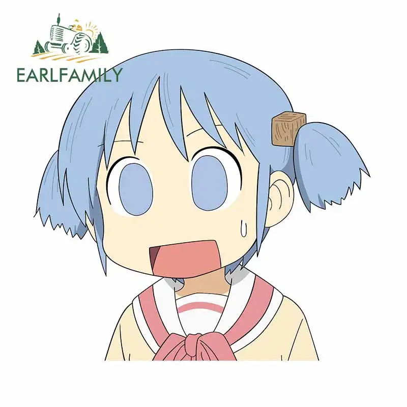EARLFAMILY 13 см x 11 8 для Nichijou naganoхара Mio Windows мотоцикл RV автомобильные наклейки аниме