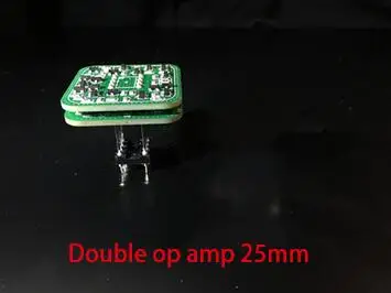 Dual Op 25mm HiFi полностью дискретный высоковольтный дифференциальный SH03 компонент операционный усилитель предусилитель один двойной Op T0859 - Цвет: Dual Op 25mm