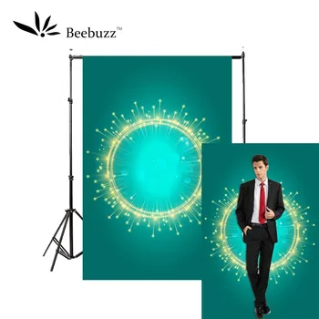 

Neon halo green background photography studio photophone Personal and child photo shoots