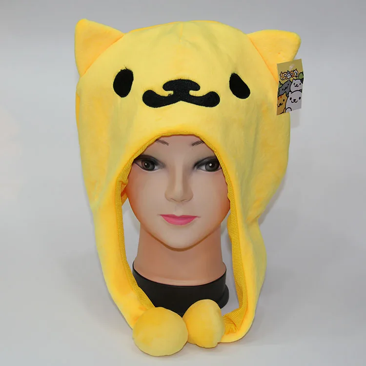 see chart IVYYE Neko Atsume модная бейсбольная кепка в стиле аниме Повседневная плюшевая шапка зимняя теплая унисекс подарки на день рождения Новинка - Цвет: see chart