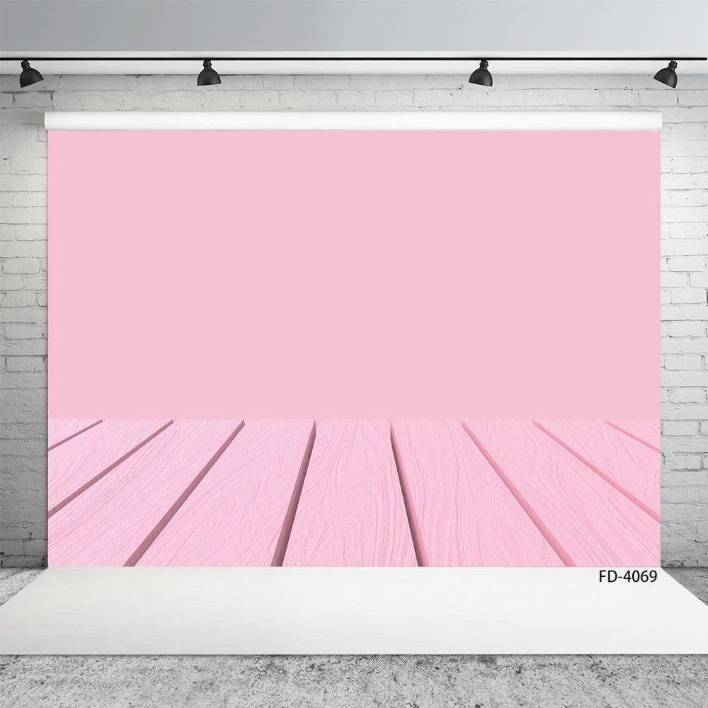 Vinyl Photography Backdrop 5ft x 5ft Solid Soft Pink