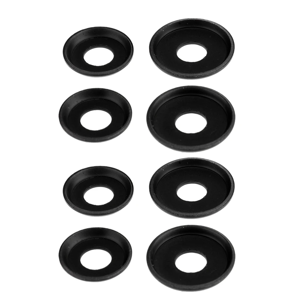 8 Pcs Replacement Longboard / SKATEBOARD TRUCK Bushings Cups WASHERS