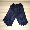 Suede leather Cyan