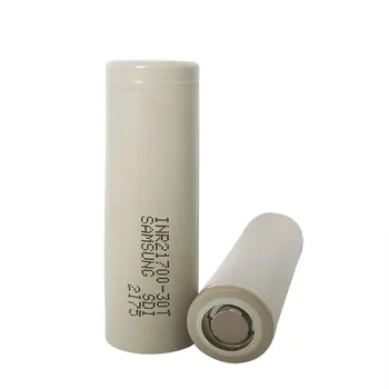 

E-Cigarette 3.7V 3000mah 21700 Battery INR21700 30T Rechargeable Li-ion Battery for Samsung Use for Screwdriver Power Bank Cell