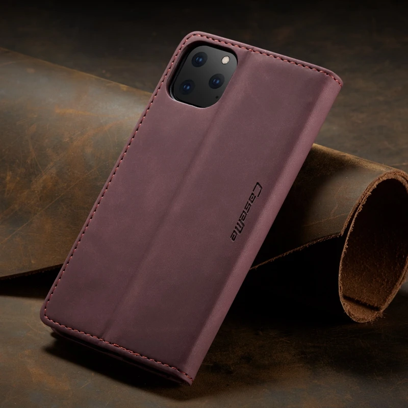 For iPhone 6 6S 7 8 Plus 11 Pro XS Max Case Luxury Leather Phone Case Stand Covers Fundas for iPhone X XR Case Wallet Flip Coque