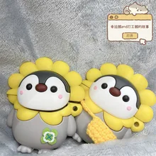 

Cartoon Sunflower Penguin Apple AirPods 2 Case Cover AirPods Pro Case IPhone Earbuds Accessories AirPod Case