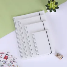 Студенческая домашняя работа А5 блокнот на заказ ПП прозрачный тусклый польский бизнес-блокнот с рулонной ручкой книга для счета