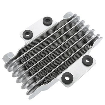 

Universal 125ml Motorcycle Oil Cooler Engine Oil Cooling Radiator System Kit Aluminum for 100CC-250CC Motorcycle DirtBike ATV