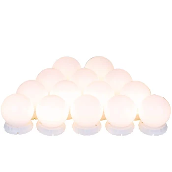 

Vanity Lights LED Vanity Mirror Lights with 14 Adjustable and Dimmable LED Bulbs Vanity Light for Makeup Vanity Lights Stick on