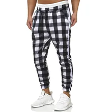 *#Best Price Fashion Plaid Printed Men Pants Hip Hop Harem Joggers Pants 2019 Male Trousers Mens Joggers Solid Pants Sweatpants Large Size *#Best Price Fashion Plaid Printed Men Pants Hip Hop Harem Joggers Pants 2019 Male Trousers Mens Joggers Solid Pants Sweatpants Large Size