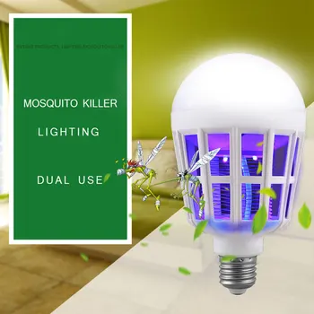 

LED Bulb Lights & Lighting Mosquito Killer Mosquito Lamp E27/15W 220V Household Products LED Light Lamp For Mosquito Killer