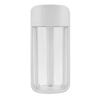 

Car Air Humidifier 260Ml Essential Oil Diffuser with LED Night Light USB Happy Cup Humidifiers Car Aroma Diffuser