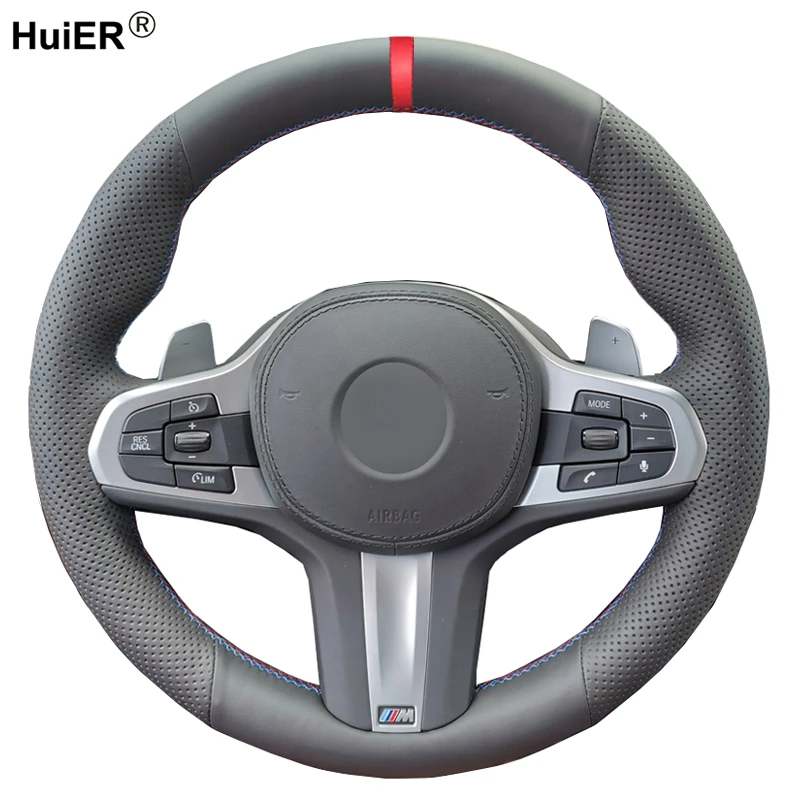 Hand Sewing Car Steering Wheel Cover Funda Volante For BMW M Sport G30 G31  G32 G20 G21 G14 G15 G16 G01G02 G05 Car Accessories|Steering Covers| -  AliExpress