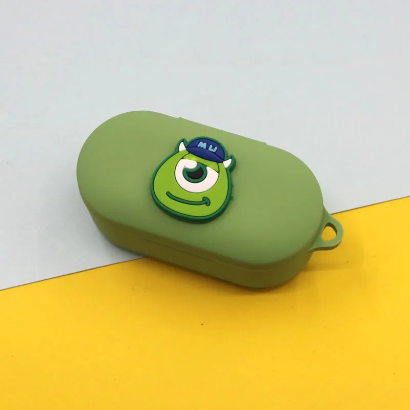 19 Мультяшный силиконовый чехол для QCY QS2, беспроводные Bluetooth наушники, Противоударные Защитные Сумки для QCY QS2, чехол, зарядная коробка - Цвет: 19