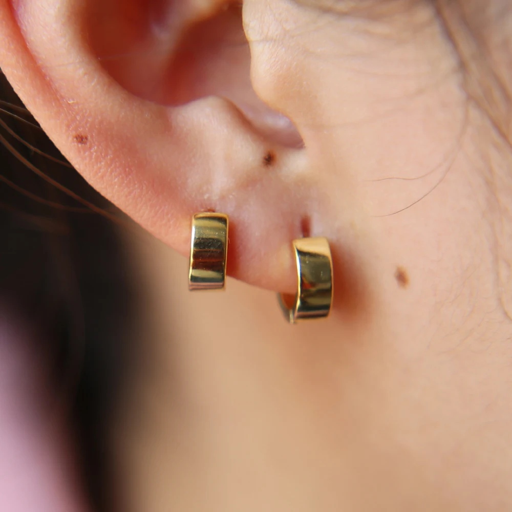 2021 Топ Мода 925 стерлингового серебра модное Tabula Rasa серьги золотого цвета в виде