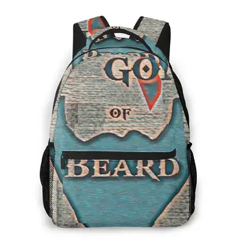 

God Of Beard Travel Backpacks 2020 God of War Shoulder Bags