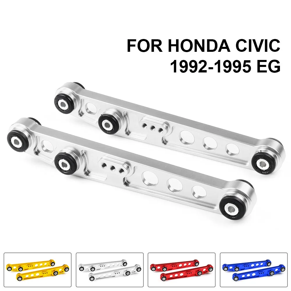 

For Honda For Honda Civic 88-95 EG Rear Lower Control Arm Subframe Brace Tie Bar Arms ASR Kit ARM JDM LCA One pair