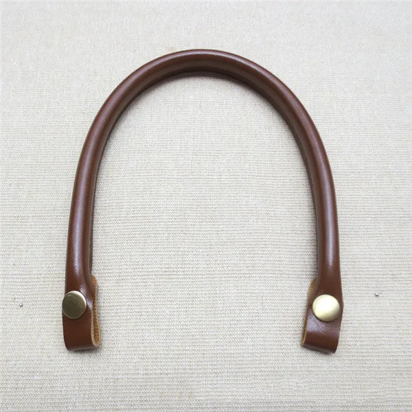 4-Brown 40 см сумка на ремне из искусственной кожи, женская сумка, сумка на ремне, пояс, сделай сам, сменная одноцветная сумка, ручка с застежкой, аксессуары для сумки - Цвет: 4-Brown