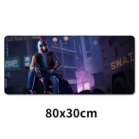 80x30 см игровой коврик для мыши с запирающимся краем геймер XL большой игровой резиновый коврик для мыши CS GO коврик для клавиатуры CSGO для счетчика удара - Цвет: 014