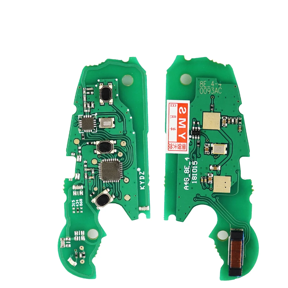 Chiave/Telecomando Per Audi A2 A3 A4 A6 A6l A8 Q7 - 3 Pulsante Flip Pieghevole 315/433mhz Chip/chip Vetro Id48 8e Chip Audi - H264d6116a170465ba3264027fbc725b46