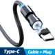 Black Type C Cable