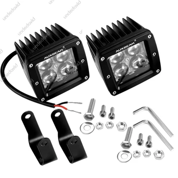

AUXBEAM 4 inch 20W LED Work Light bar 12V/24V Spot Beam Fog Lights IP67 Waterproof for Trucks Cars Off-road SUV Boat