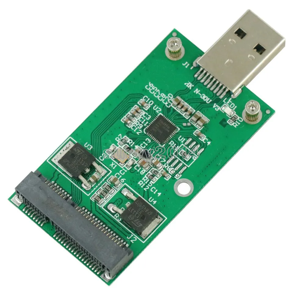 MSATA SSD к USB 3,0 конвертер мини передачи данных адаптеры канала связи USB3.0 адаптер mSATA карты D