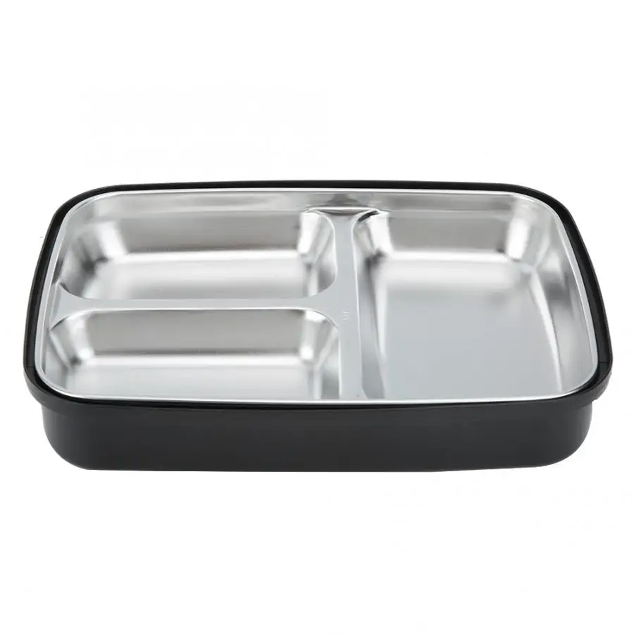 Ланч-бокс Bento box контейнеры из нержавеющей стали студенческий изолированный Ланч-бокс 3 сетки термоконтейнер для еды