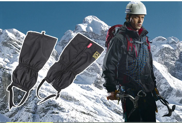 Outdoor winter warm leg set camping climbing insect leg set waterproof snow set cross-border AT8903 a generation of hair