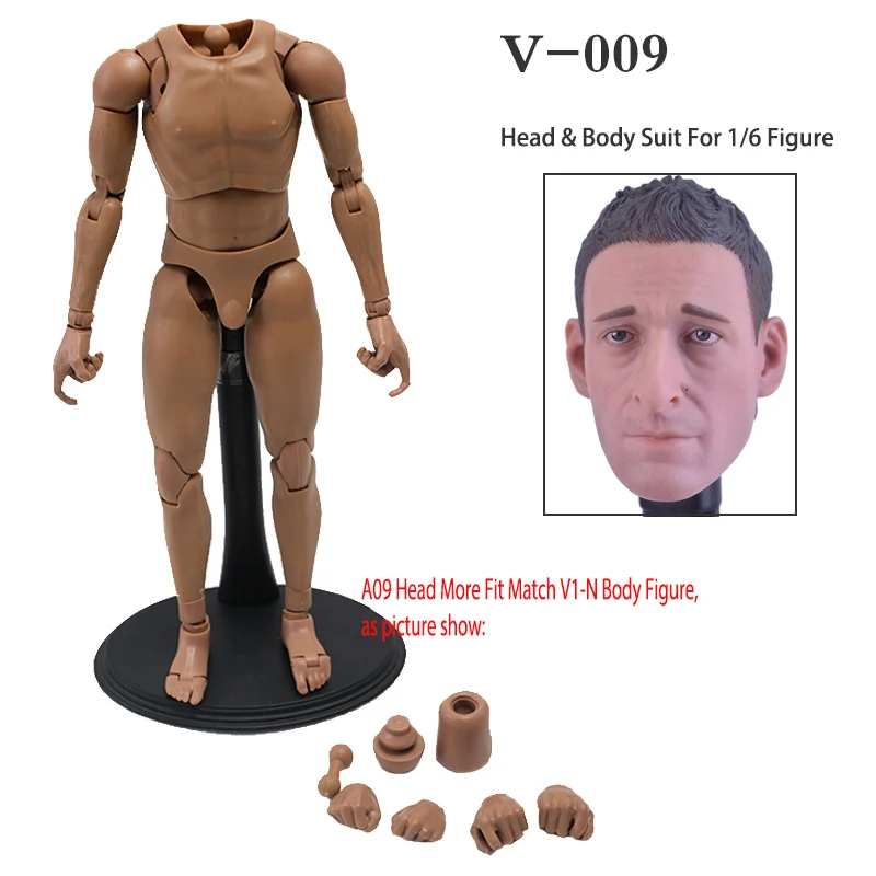 1/6 Масштаб фигурки солдат Аксессуары Мужская голова лепить Ройс модель для 12