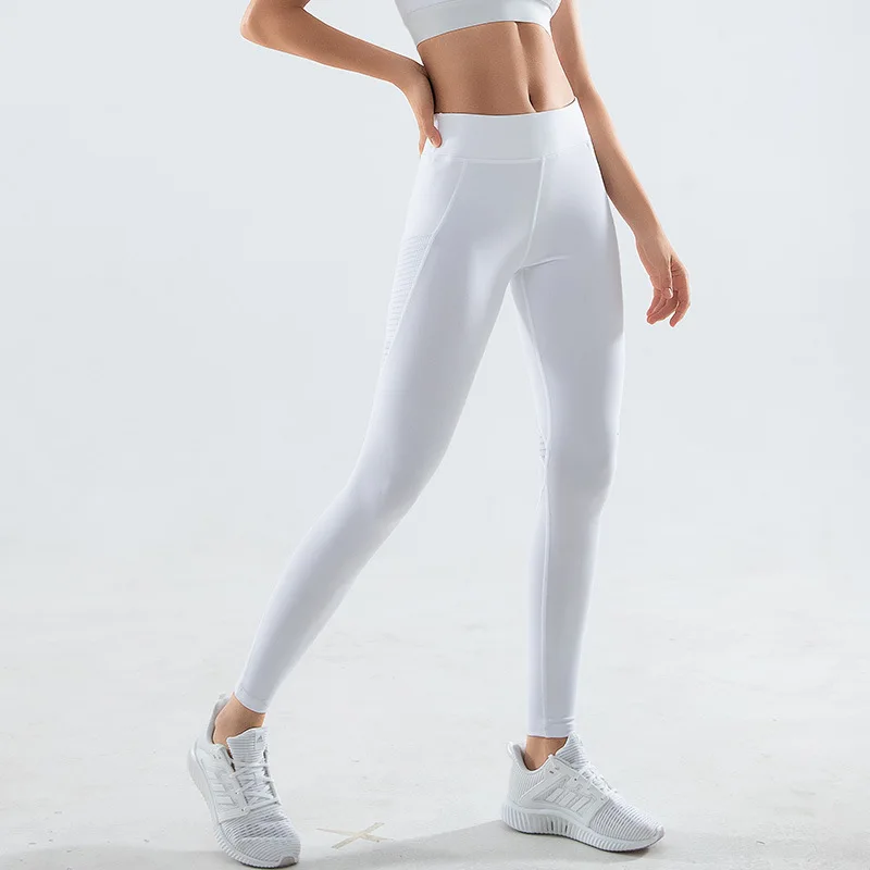 White yoga pants with pockets Clearance