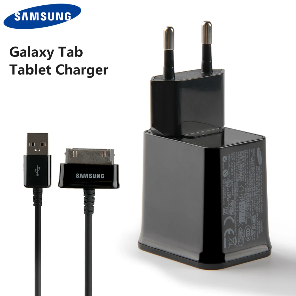 Original SAMSUNG Tablet Charger For Samsung Galaxy Tab 2 7/8.9 /10.1&quot N8013 P5100 P3100 N5110 N8000 N8010 P6210 P7310 | Мобильные