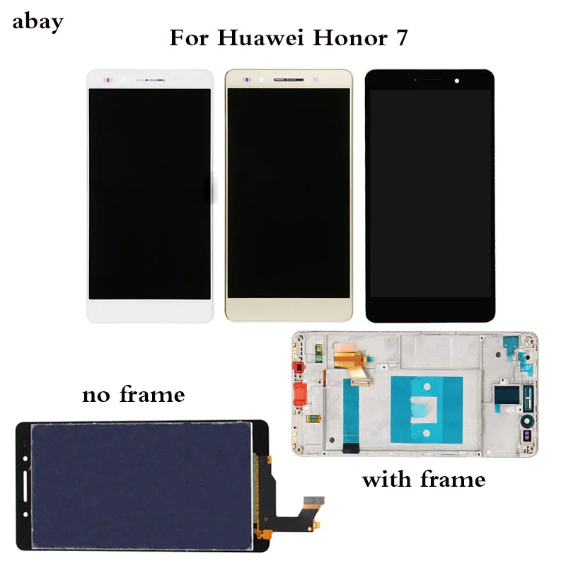 Жк дисплей 5 2 дюйма для HUAWEI Honor 7 дигитайзер сенсорного экрана сменный жк в сборе с