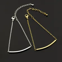 10 Изогнутый длинный браслет гламурный женский браслет в стиле минимализма из нержавеющей стали серебряные ювелирные изделия Joyeria mujer