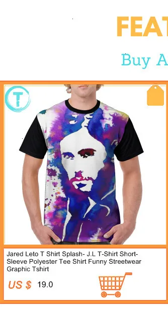 Джаред Лето футболка 30 Seconds To Mars Cross And Triad футболка 6xl Базовая футболка мужская графическая футболка