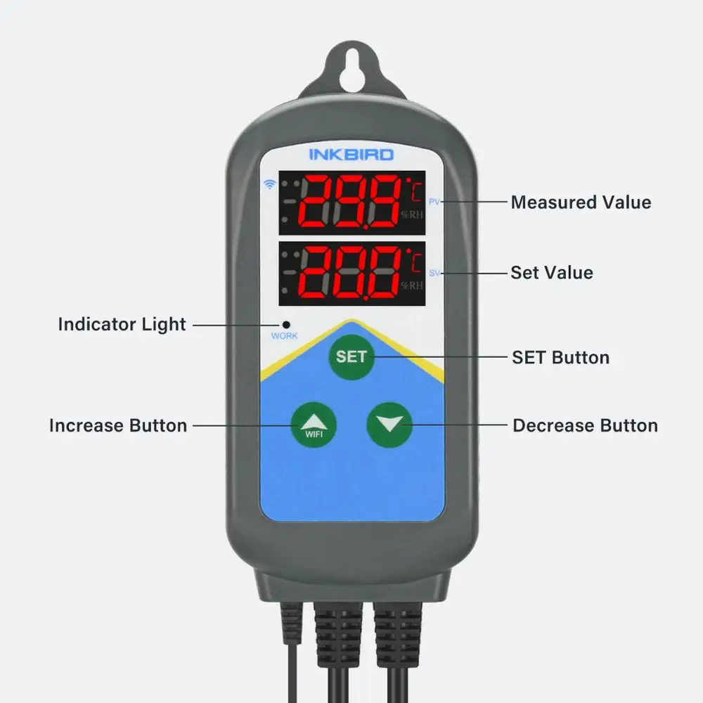 Inkbird ITC-306T Digital Temperature Controller Thermostat & Timer Time Switch 