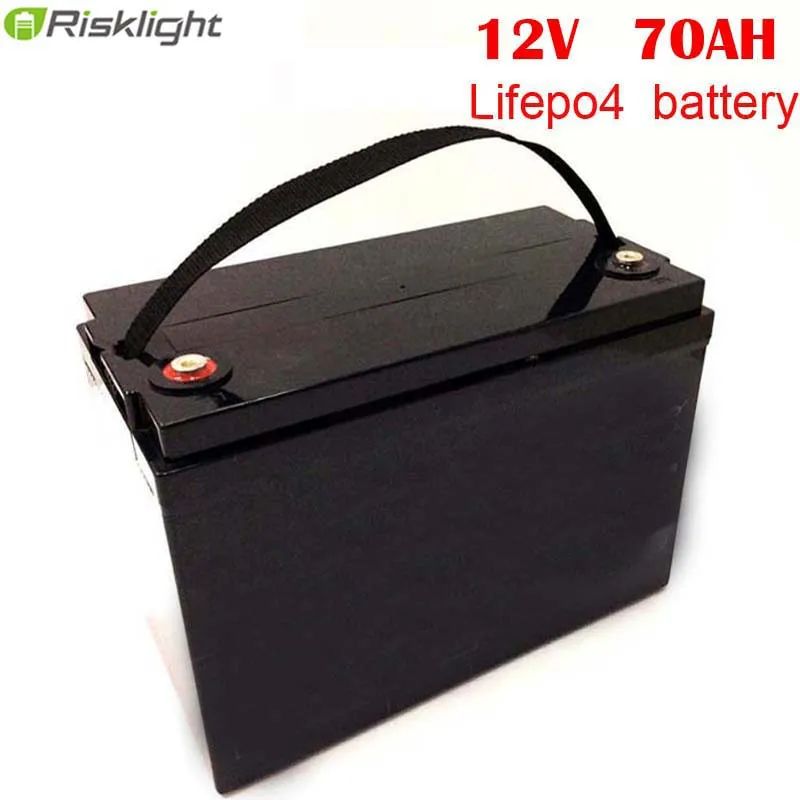 

12V LiFePO4 battery pack deep cycle 12.8V 70Ah battery pack for Solar storage