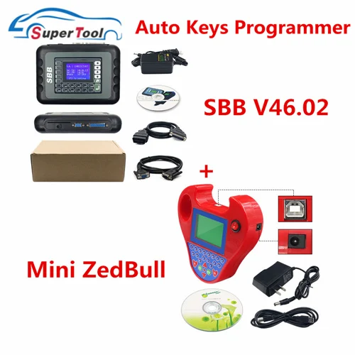 Машина для изготовления ключей SBB Pro2 V48.99 V48.88 V46.02 Мини Zedbull автоматический программатор ключей SBB Pro 2 48,99 48,88 Zed Bull OBD программатор ключей ключ транспондер - Цвет: Zedbull and SBB46.02
