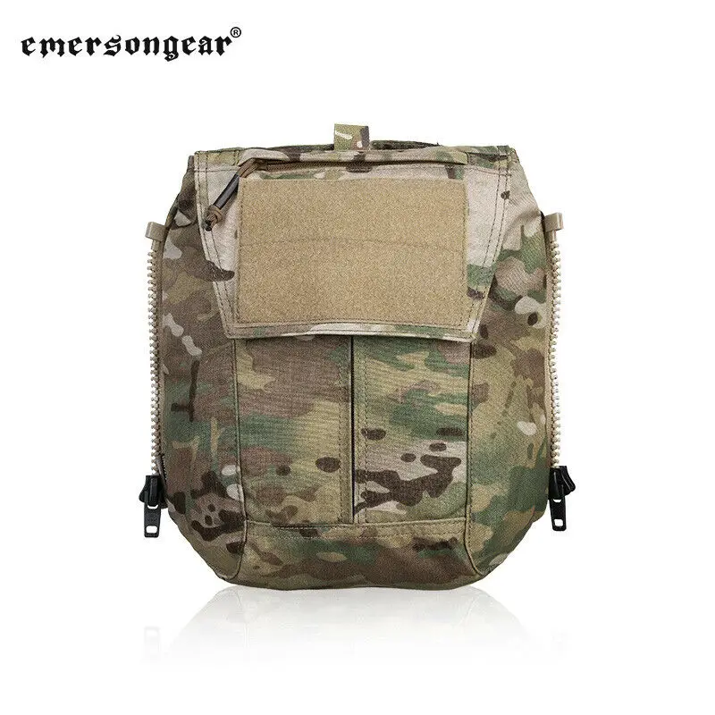MC EmersonGear тактический жилет сумка на молнии панель для AVS JPC2.0 CPC жилет - Цвет: MC