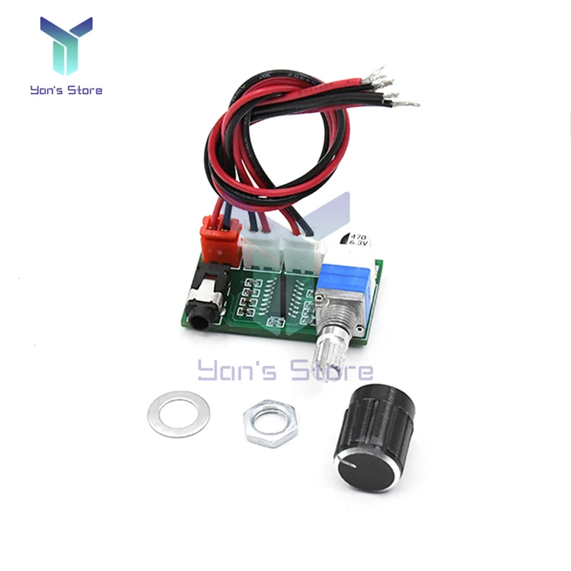 Плата цифрового усилителя мощности PAM8403 USB 5 В источник питания вход AUX 2*3 Вт