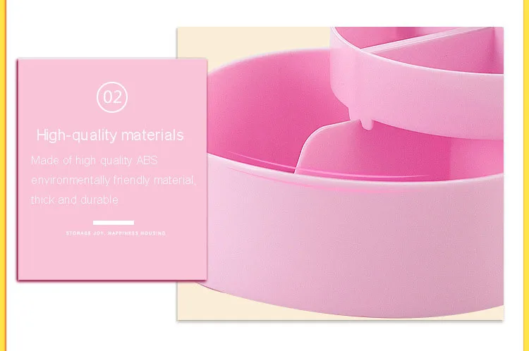 Girls Jewelry Box Heart-shaped children cartoon princess Cosmetic case cosmetics storage box necklace tiara box dressing mirror