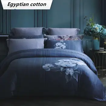 

100 % Egyptian cotton bedding covers with pillowcase sheets，покрывало для кровати