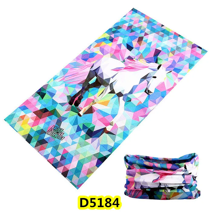 D5184 Scarf Женский волшебный шарф, велосипедная Лыжная маска, головной шарф, грелка, маска для лица, повязка на голову, велосипедная Зимняя Маска, Аксессуары для велосипеда, мужской шарф для лица - Цвет: D5184 Scarf