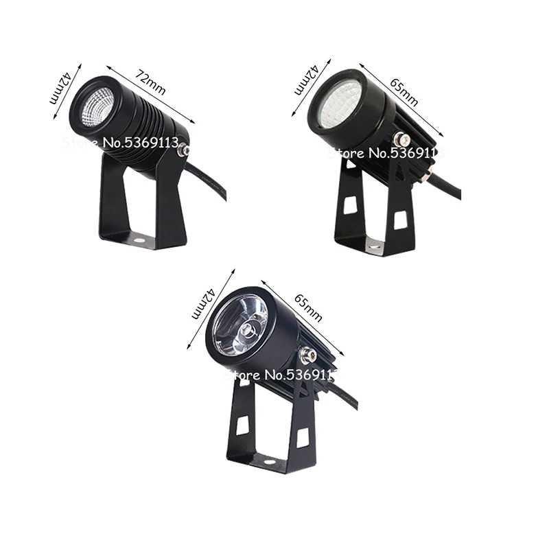 Solar Lights LED COB Garden Lighting 1W-5W Outdoor Spike