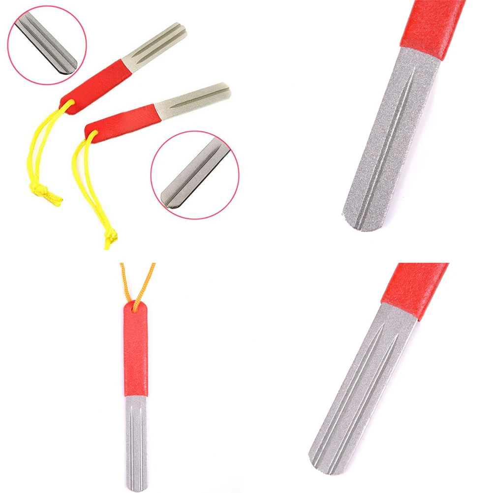 

High QualityDiamond OutdoorSharpener Fishhooks Abrasive ToolMulti Purpose Portable Pen Style Sharpener Tools new arrival