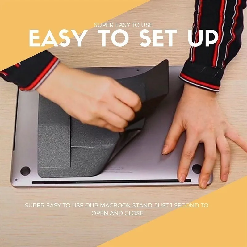 Регулируемая подставка для ноутбука Macbook Pro Air iPad Air 10,5 12,9 Pro 10,5 13 9,7 Chromebook подставка для ноутбука невидимая подставка для ноутбука