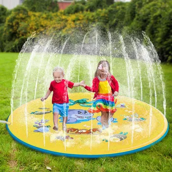 

Kids Inflatable Water Spray Cushion Outdoor Inflatable Sprinkler Children's Padding Pad Summer Kids Play Water Mat Swiming Pool