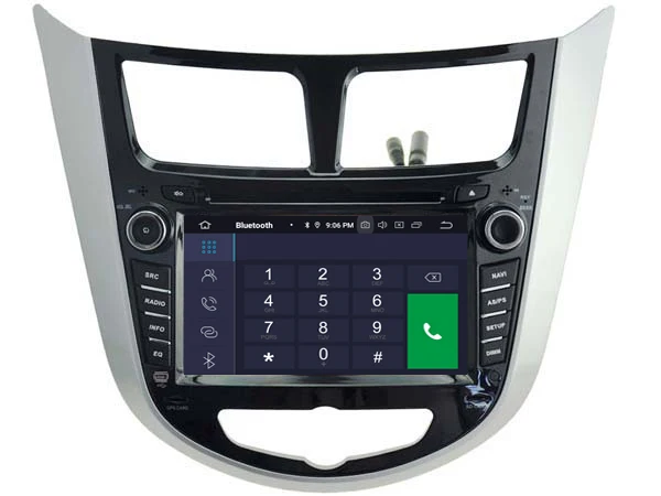 RUISO 4g+ 64g 8-Core автомобильный DVD плеер Android 9,0 для HYUNDAI VERNA автомобильный мультимедийный DVD Авто Радио Стерео 1080P GPS wi-fi DVR dab obd ips
